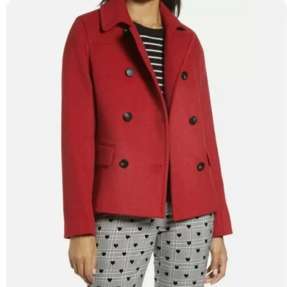Halogen Red Coat